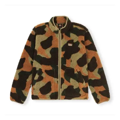 Dickies Mount Hope Camo Fleece - Military Green Kabátok Zöld