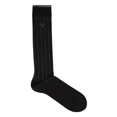 Emporio Armani EA7 LONG SOCK MONOPACK 302501 4F256 Zoknik Fekete