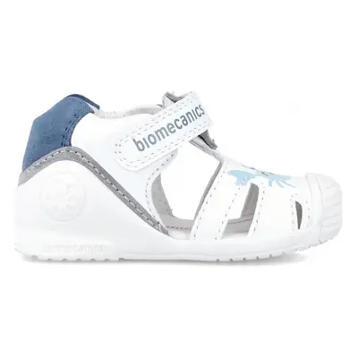 Biomecanics Kids Sandals 242123-A - White Szandálok / Saruk Kék