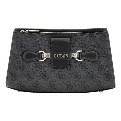 Guess NOLANA CROSSBODY TOP ZIP Kézitáskák Fekete