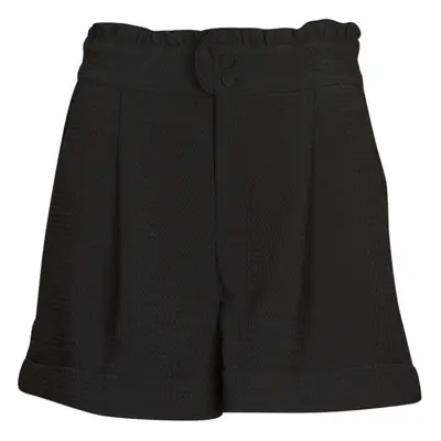 Only ONLROSEMARY HW FRILL WAFFLE SHORTS PNT Rövidnadrágok Fekete