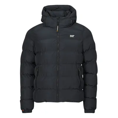 Superdry HOODED SPORTS PUFFR JACKET Steppelt kabátok Tengerész