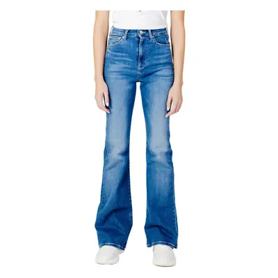 Tommy Hilfiger SYLVIA HGH FLR AH223 DW0DW17692 Bootcut farmerek Kék