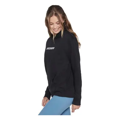 Skechers Signature Pullover Hoodie Melegítő kabátok Fekete