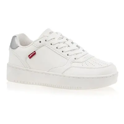 Levis SNEAKERS 235651 Rövid szárú edzőcipők Fehér