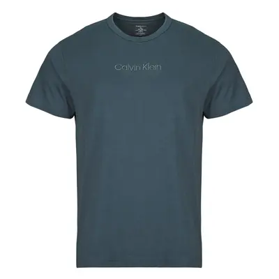 Calvin Klein Jeans S/S CREW NECK Rövid ujjú pólók Kék