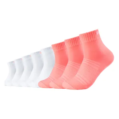 Skechers 3PPK Wm Mesh Ventilation Quarter Socks Sport zoknik Sokszínű