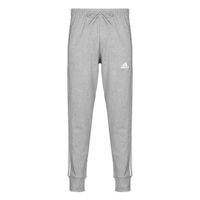 adidas Essentials French Terry Tapered Cuff 3-Stripes Joggers Futónadrágok / Melegítők Szürke