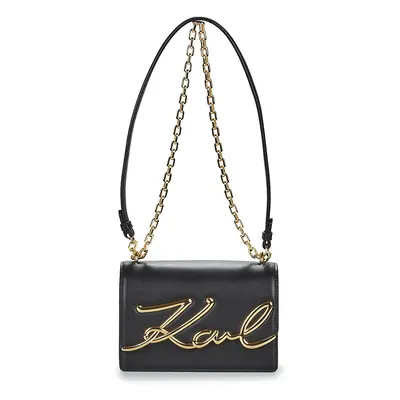 Karl Lagerfeld K/SIGNATURE SM SHOULDERBAG Válltáskák Fekete