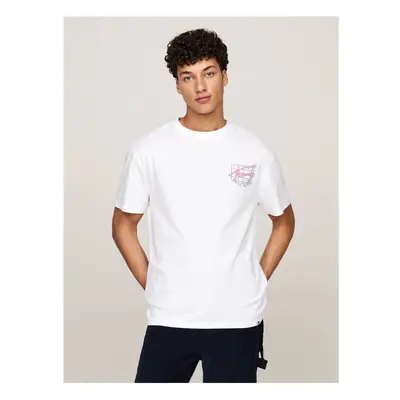 Tommy Jeans DM0DM20594 Rövid ujjú pólók Fehér