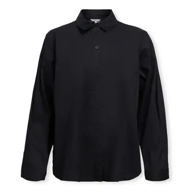 Object Catinka Shirt - Black Blúzok Fekete