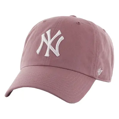 '47 Brand New York Yankees MLB Clean Up Cap Baseball sapkák Rózsaszín