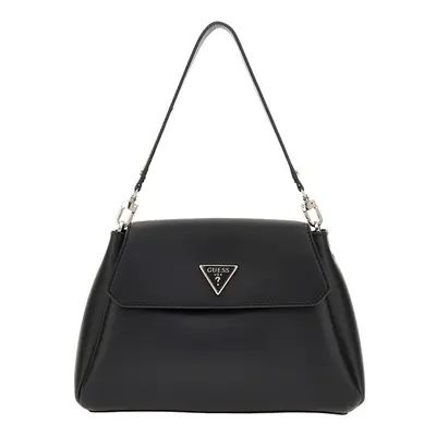 Guess SORA GFRIEND FLAP SHOULDER BAG Kézitáskák Fekete