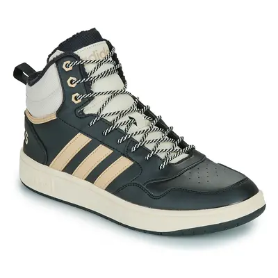 adidas HOOPS 3.0 MID WTR Magas szárú edzőcipők Fekete