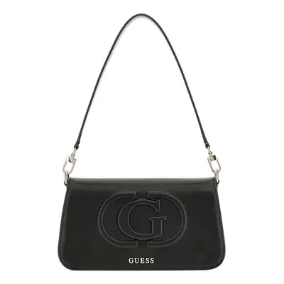 Guess ECO MIETTA FLAP SHOULDER BAG Kézitáskák Fekete