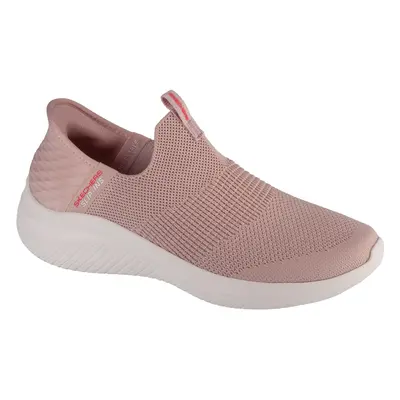 Skechers Slip-Ins: Ultra Flex 3.0 - Cozy Streak Rövid szárú edzőcipők Rózsaszín