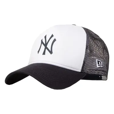 New-Era Team Block New York Yankees MLB Trucker Cap Baseball sapkák Fehér