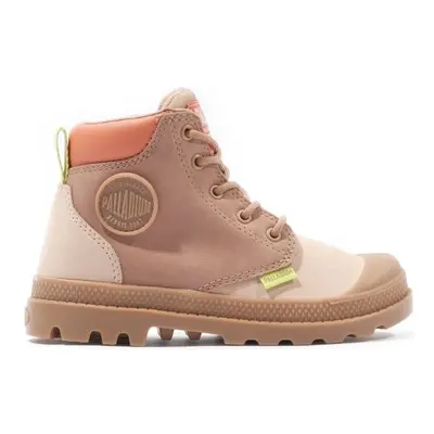 Palladium Pampa HI Cuff Kids Boots - Beige Tan/Nude Brown Csizmák Bézs