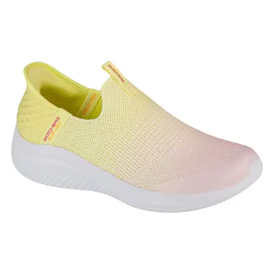 Skechers Slip-Ins Ultra Flex 3.0 - Beauty Blend Rövid szárú edzőcipők Citromsárga