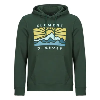 Element KYOTO HOOD Pulóverek Zöld