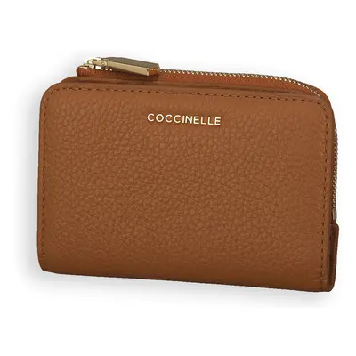 Coccinelle W12 METALLIC SOFT Pénztárcák Barna