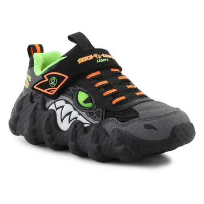 Skechers Skech-O-Saurus - Rapid-Dino 400112L-BKLM Black/Lime Szandálok / Saruk Sokszínű