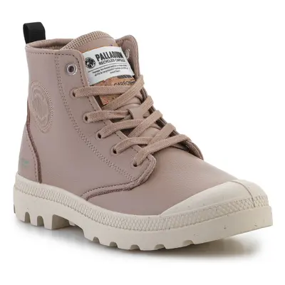 Palladium Pampa Hi Re-Vegn Leather 74378-284-M Tan Magas szárú edzőcipők Bézs