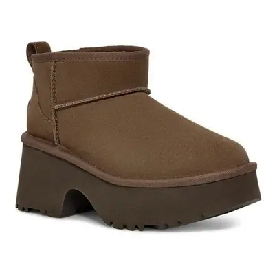 UGG BOKACSIZMA W CLASSIC ULTRA MINI NEW Csizmák Bézs