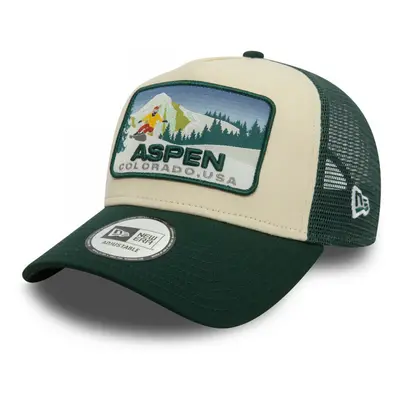 New-Era Ski patch trucker newera Baseball sapkák Zöld