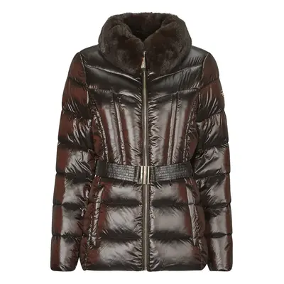 MICHAEL Michael Kors PACKABLE JACKET W FX FUR TRIM Steppelt kabátok Barna