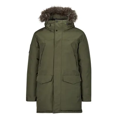 Superdry EVEREST FAUX FUR HOODED PARKA Parka kabátok Keki