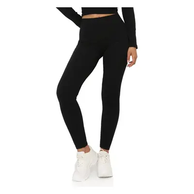 La Modeuse 67432_P156514 Legging-ek Fekete