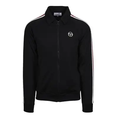 Sergio Tacchini Renshaw Tape Track Top Jacket Black Melegítő kabátok Fekete