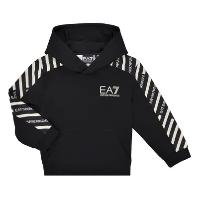 Emporio Armani EA7 GRAPHIC SERIES SWEATSHIRT Pulóverek Fekete