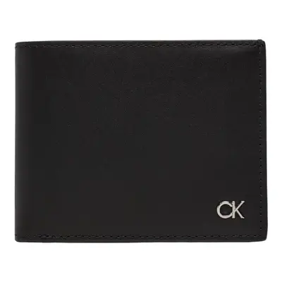 Calvin Klein Jeans METAL CK BIFOLD 5CC W/COIN K50K512294 Pénztárcák Fekete