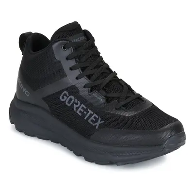 VIKING FOOTWEAR STRIDE Mid Gore-Tex Túracipők Fekete