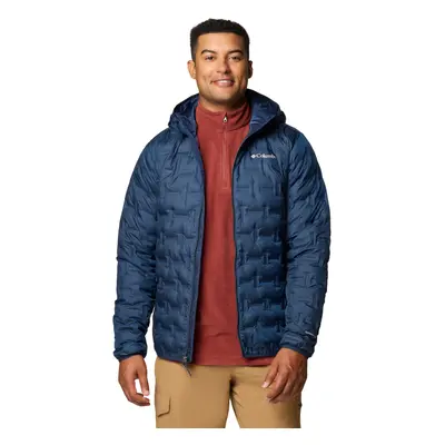 Columbia Delta Ridge II Down Hooded Jacket Parka kabátok Kék