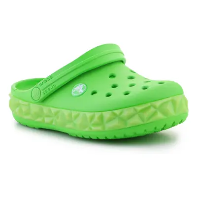 Crocs Croc Band Geometric Glow Band Clog K 210132-3WA Szandálok / Saruk Zöld