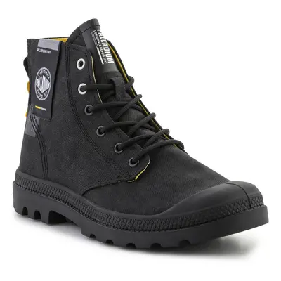 Palladium Pampa SurPlus 74389-008-M Black Magas szárú edzőcipők Fekete