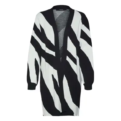 Vero Moda VMNANCY LS OPEN CARDIGAN BOO 10310777 Mellények / Kardigánok Fekete