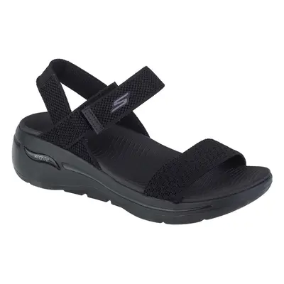 Skechers Go Walk Arch Fit Sandal - Polished Sportszandálok Fekete