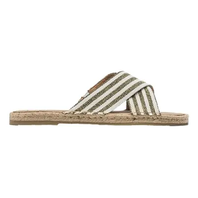 Paez Sandals Crossed W - Lurex Ecru Szandálok / Saruk Arany