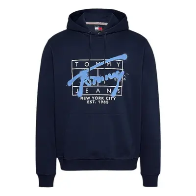 Tommy Jeans DM0DM20593 Pulóverek Kék