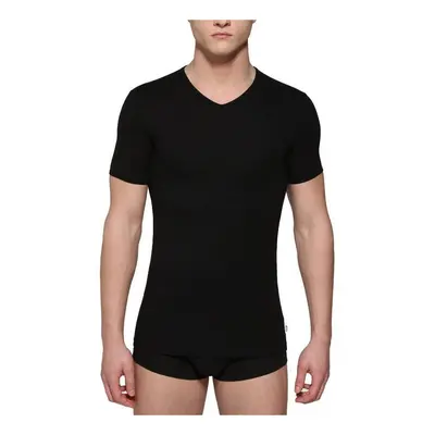 Bikkembergs Underwear 2-PACK HOMBRE V-NECK UNDERSHIRT Pólók / Galléros Pólók Fekete