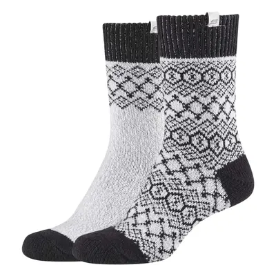 Skechers Casual Cozy Jacquard 2PPK Socks Sport zoknik Szürke