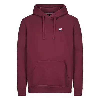 Tommy Jeans TJM REG BADGE HOODIE EXT Pulóverek Bordó