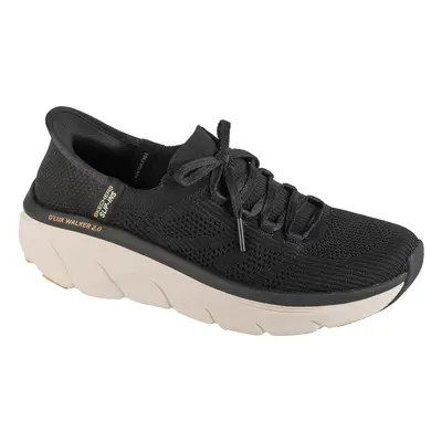 Skechers Slip-Ins: D'lux Walker 2.0 - Thrill Movement Rövid szárú edzőcipők Fekete