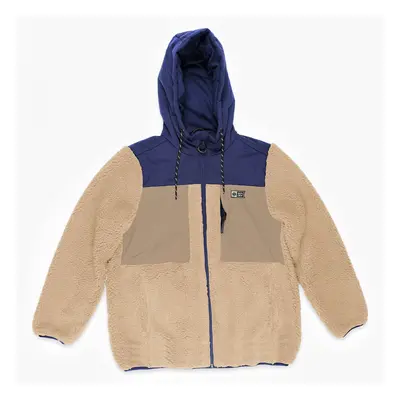 Salty Crew Kodiak high pile sherpa jacket Kabátok / Blézerek Bézs