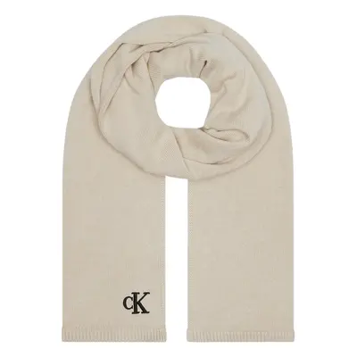 Calvin Klein Jeans SEASONAL POM POM SCARF K60K612662 Sálak / Stólák / Kendők Bézs