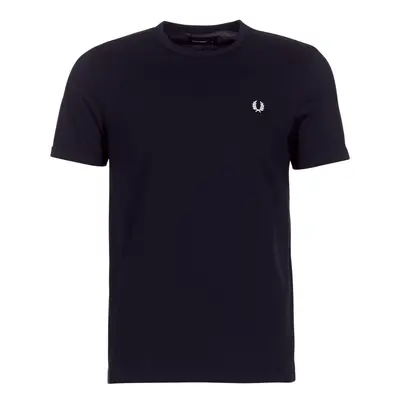 Fred Perry RINGER T-SHIRT Rövid ujjú galléros pólók Tengerész